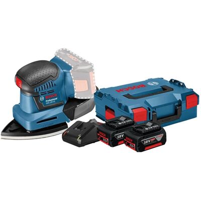 Bosch Hausgeräte, Schleifmaschine + Poliermaschine, Professional GSS 18V-10 5,0 Ah GBA Accu (2x) Starterspakket (Exzenterschleifer, Multischleifer) Bosch Hausgeräte, Schleifmaschine + Poliermaschine, Professional GSS 18V-10 5,0 Ah GBA Accu (2x) Starterspakket (Exzenterschleifer, Multischleifer)
