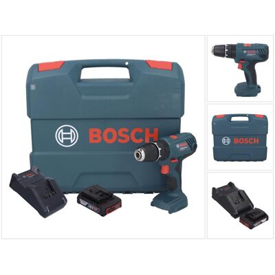 Bosch Professional, Bohrmaschine + Akkuschrauber, GSB 18V-21 Akku Schlagbohrschrauber 18 V 55 Nm + 1x Akku 2,0 Ah + Ladegerät + L-Case (Schlagbohrschrauber) Bosch Professional, Bohrmaschine + Akkuschrauber, GSB 18V-21 Akku Schlagbohrschrauber 18 V 55 Nm + 1x Akku 2,0 Ah + Ladegerät + L-Case (Schlagbohrschrauber)