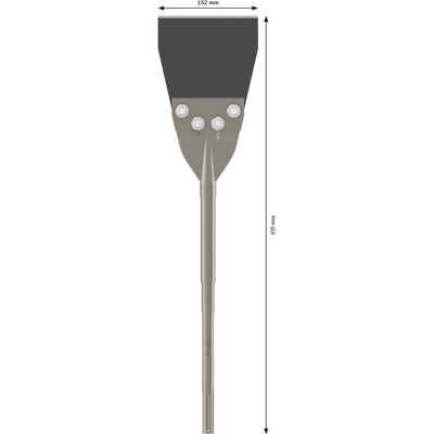 Bosch Professional Zubehör, Meissel, PRO SDS max Floor Scraper (152 mm) Bosch Professional Zubehör, Meissel, PRO SDS max Floor Scraper (152 mm)