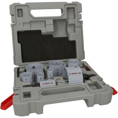 Bosch Professional Zubehör, Lochsäge, PRO Multi Material Lochsägen-Set, 17-tlg. Bosch Professional Zubehör, Lochsäge, PRO Multi Material Lochsägen-Set, 17-tlg.
