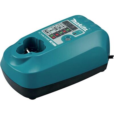 Makita, Werkzeugakku + Ladegerät, Ladegerät für Li-Ion Akkus (10.80 V) Makita, Werkzeugakku + Ladegerät, Ladegerät für Li-Ion Akkus (10.80 V)
