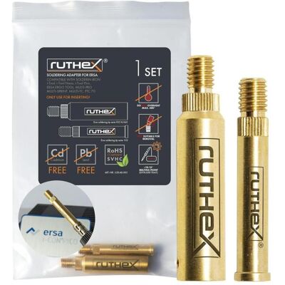 Ruthex ERSA series 832, 842 & 102 - i-Tool Pico, PTC 70 compatible Soldering Tips Adapter (Lötspitze), Lötgerät Zubehör Ruthex ERSA series 832, 842 & 102 - i-Tool Pico, PTC 70 compatible Soldering Tips Adapter (Lötspitze), Lötgerät Zubehör