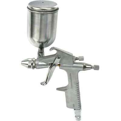 GEKO Mini-Spritzpistole Aluminium 125ml 4 bar - Farbsprühsystem GEKO Mini-Spritzpistole Aluminium 125ml 4 bar - Farbsprühsystem