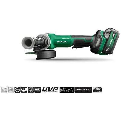 Hikoki, Winkelschleifer, G1813DFWQZ Multivolt Akku-Winkelschleifer (125 mm) Hikoki, Winkelschleifer, G1813DFWQZ Multivolt Akku-Winkelschleifer (125 mm)