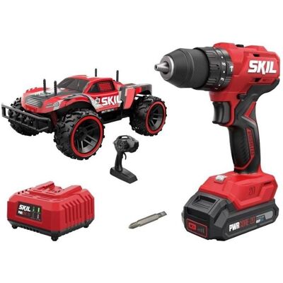 Skil, Bohrmaschine + Akkuschrauber, Wiertarko-wkrętarka Sourcing 3021RC 18 V 1 x akumulator 2 Ah (Schlagbohrschrauber) Skil, Bohrmaschine + Akkuschrauber, Wiertarko-wkrętarka Sourcing 3021RC 18 V 1 x akumulator 2 Ah (Schlagbohrschrauber)