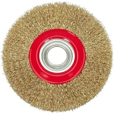 Toya, Schleifmittel, als Scheibe dünner karbonisierter Draht, 125x10mm 06978 Toya, Schleifmittel, als Scheibe dünner karbonisierter Draht, 125x10mm 06978