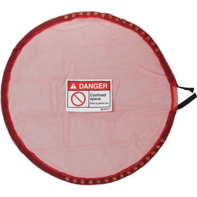 Brady, Zubehör Maschine, Verschliessbare Abdeckung, Polyestergewebe, Rot, Enger Raum – XL (1 Stück) Brady, Zubehör Maschine, Verschliessbare Abdeckung, Polyestergewebe, Rot, Enger Raum – XL (1 Stück)