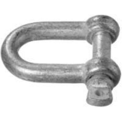 Posamo Galvanisch verzinkter Gerade Schäkel - 11mm-7/16" - Stahl Posamo Galvanisch verzinkter Gerade Schäkel - 11mm-7/16" - Stahl