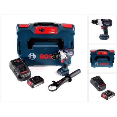 Bosch Professional, Bohrmaschine + Akkuschrauber, GSR 18V-110 C Akku Bohrschrauber 18V 110Nm Brushless + 1x Akku 2,0Ah + Ladegerät + L-Boxx (Bohrschrauber) Bosch Professional, Bohrmaschine + Akkuschrauber, GSR 18V-110 C Akku Bohrschrauber 18V 110Nm Brushless + 1x Akku 2,0Ah + Ladegerät + L-Boxx (Bohrschrauber)