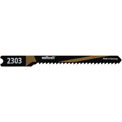 wolfcraft, Sägeblatt, 2 Stichsägeblätter HCS L=70mm U-Schaft wolfcraft, Sägeblatt, 2 Stichsägeblätter HCS L=70mm U-Schaft