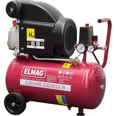 Elmag, Kompressor, Kompressor EUROAIR 220/8/24 W (24 l, 8 Bar) Elmag, Kompressor, Kompressor EUROAIR 220/8/24 W (24 l, 8 Bar)