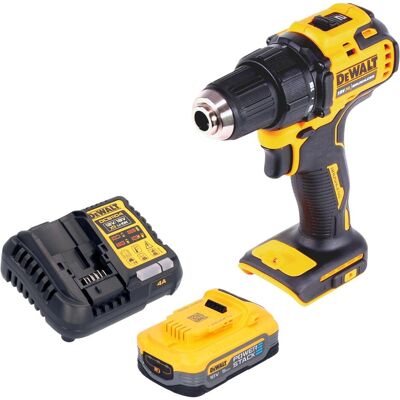 DeWalt, Bohrmaschine + Akkuschrauber, DCD 708 H1 Akku Bohrschrauber 18 V 65 Nm Brushless + 1x Powerstack Akku 5,0 Ah + Ladegerät (Bohrschrauber) DeWalt, Bohrmaschine + Akkuschrauber, DCD 708 H1 Akku Bohrschrauber 18 V 65 Nm Brushless + 1x Powerstack Akku 5,0 Ah + Ladegerät (Bohrschrauber)