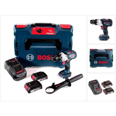 Bosch Professional, Bohrmaschine + Akkuschrauber, GSB 18V-110 C Akku Schlagbohrschrauber Professional 18V 110Nm + 2x Akku 2,0 Ah + Ladegerät + L (Schlagbohrschrauber) Bosch Professional, Bohrmaschine + Akkuschrauber, GSB 18V-110 C Akku Schlagbohrschrauber Professional 18V 110Nm + 2x Akku 2,0 Ah + Ladegerät + L (Schlagbohrschrauber)