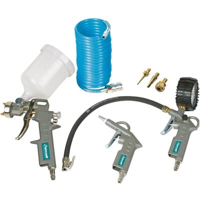 Aircraft, Druckluftaufsatz, Druckluftwerkzeuge-Set 7-teilig DWS 7 Aircraft, Druckluftaufsatz, Druckluftwerkzeuge-Set 7-teilig DWS 7