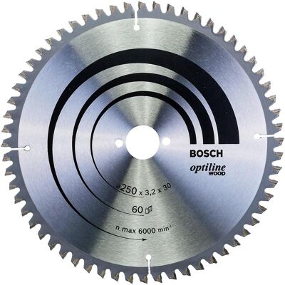 Bosch Professional Zubehör, Sägeblatt, PRO Wood Kreissägeblatt, 250 x 3.2 x 30 mm Bosch Professional Zubehör, Sägeblatt, PRO Wood Kreissägeblatt, 250 x 3.2 x 30 mm