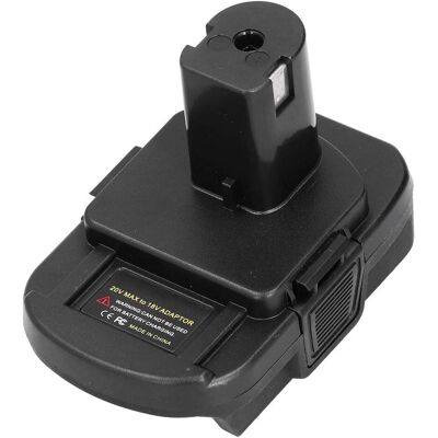 LKD, Werkzeugakku + Ladegerät, Akku-Adapter - Black&Decker/Stanley 20V für Ryobi 18V Lithium/Ni-MH Elektrowerkzeuge (18 V) LKD, Werkzeugakku + Ladegerät, Akku-Adapter - Black&Decker/Stanley 20V für Ryobi 18V Lithium/Ni-MH Elektrowerkzeuge (18 V)