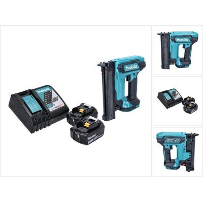 Makita, Tacker + Nagelpistole, DFN 350 RF Akku Stauchkopfnagler 18 V 15 - 35 mm + 2x Akku 3,0 Ah + Ladegerät (Nagelpistole) Makita, Tacker + Nagelpistole, DFN 350 RF Akku Stauchkopfnagler 18 V 15 - 35 mm + 2x Akku 3,0 Ah + Ladegerät (Nagelpistole)