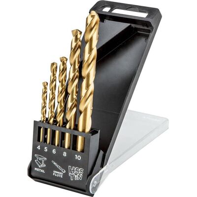 Graphite, Bohrereinsatz, Topex titanium cylindrical drill set 4 5 10 8 mm (57H196) (10, 4, 5, 8 mm) Graphite, Bohrereinsatz, Topex titanium cylindrical drill set 4 5 10 8 mm (57H196) (10, 4, 5, 8 mm)