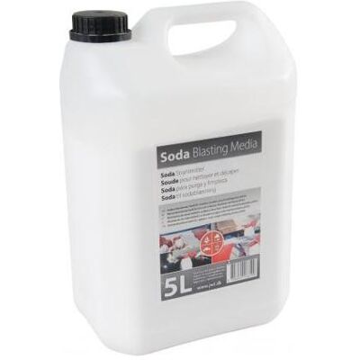 Elmag, Zubehör Druckluftwerkzeug, - Soda-Strahlmittel (NaHCO3) 5 Liter Behälter Elmag, Zubehör Druckluftwerkzeug, - Soda-Strahlmittel (NaHCO3) 5 Liter Behälter