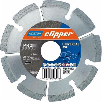 Symantec Norton Clipper, Fräser, Clipper Diamanttrennscheibe Mörtelräumer Pro Universal TP - 125x8,0x22,2 mm Symantec Norton Clipper, Fräser, Clipper Diamanttrennscheibe Mörtelräumer Pro Universal TP - 125x8,0x22,2 mm