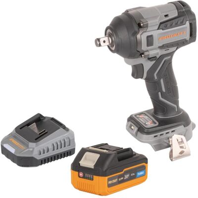 Procraft, Bohrmaschine + Akkuschrauber, Industrial IW550Abb Akku Schlagschrauber 20 V 550 Nm 1/2" + 1x Akku 4,0 Ah + Ladegerät (Schlagschrauber) Procraft, Bohrmaschine + Akkuschrauber, Industrial IW550Abb Akku Schlagschrauber 20 V 550 Nm 1/2" + 1x Akku 4,0 Ah + Ladegerät (Schlagschrauber)
