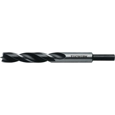 Tecwerk, Bohrereinsatz, Maschinenholzspiralbohrer Ø 12,0 mm Gesamtlänge 151 mm CV-Stahl (12,0 mm) Tecwerk, Bohrereinsatz, Maschinenholzspiralbohrer Ø 12,0 mm Gesamtlänge 151 mm CV-Stahl (12,0 mm)