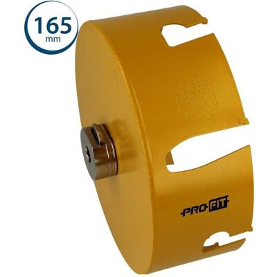 Pro-Fit Lochsäge 165mm - Bohrkrone Pro-Fit Lochsäge 165mm - Bohrkrone