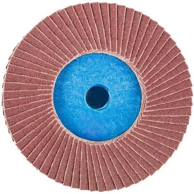 Pferd, Schleifmittel, Fächerschleifscheibe COMBIDISC-Mini-POLIFAN D. 75 mm Körnung 120 12700 min-¹ (120) Pferd, Schleifmittel, Fächerschleifscheibe COMBIDISC-Mini-POLIFAN D. 75 mm Körnung 120 12700 min-¹ (120)