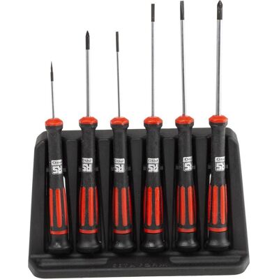 RS PRO, Schraubenzieher, 6 Pc Electronics SD Set RS PRO, Schraubenzieher, 6 Pc Electronics SD Set