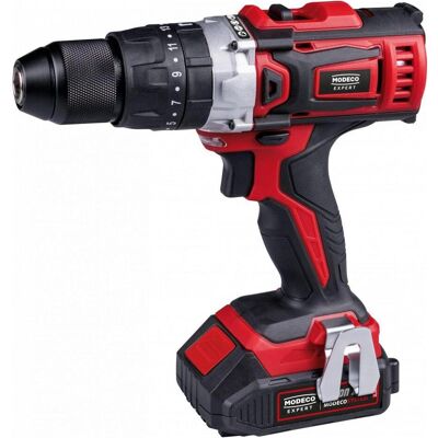 Modecom Bohrmaschine + Akkuschrauber, MN-91-138 drill with 18 V 2 x 2 Ah battery (Bohrschrauber, Schlagbohrschrauber) Modecom Bohrmaschine + Akkuschrauber, MN-91-138 drill with 18 V 2 x 2 Ah battery (Bohrschrauber, Schlagbohrschrauber)