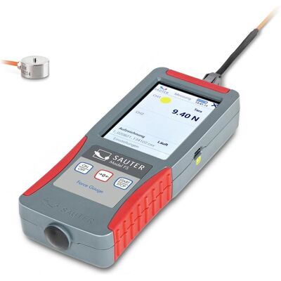 Kern, Detektor, Digitales Kraftmessgerät (externe Messzelle)Max 5 kN d=1 N (Druckmessgerät) Kern, Detektor, Digitales Kraftmessgerät (externe Messzelle)Max 5 kN d=1 N (Druckmessgerät)