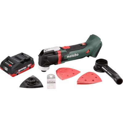 Metabo, Multifunktionswerkzeug, MT 18 LTX Akku Multitool 18 V OIS / Starlock + 1x LiHD Akku 4,0 Ah - ohne Ladegerät (Multifunktionswerkzeug) Metabo, Multifunktionswerkzeug, MT 18 LTX Akku Multitool 18 V OIS / Starlock + 1x LiHD Akku 4,0 Ah - ohne Ladegerät (Multifunktionswerkzeug)