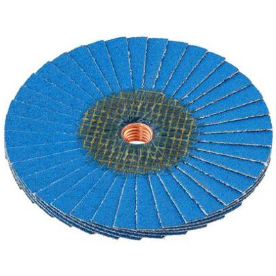 Lukas, Schleifmittel, LUKAS-ERZETT A272712512016 Fächerschleifscheibe Durchmesser 125 mm 10 St. (120) Lukas, Schleifmittel, LUKAS-ERZETT A272712512016 Fächerschleifscheibe Durchmesser 125 mm 10 St. (120)