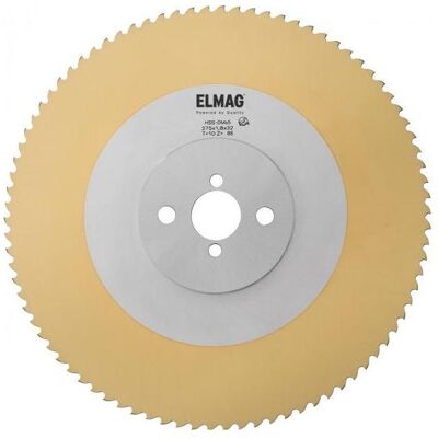 Elmag, Sägeblatt, - Sägeblatt HSS / DMo5 / TiN Beschichtet TiN 250x2,5x32mm T5 160 Zähne Elmag, Sägeblatt, - Sägeblatt HSS / DMo5 / TiN Beschichtet TiN 250x2,5x32mm T5 160 Zähne
