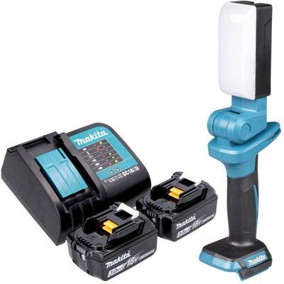 Makita, Arbeitsleuchte, DML 816 SFX Akku Arbeitsleuchte 18 V 500 lm LED + 2x Akku 3,0 Ah + Ladegerät (500 lm) Makita, Arbeitsleuchte, DML 816 SFX Akku Arbeitsleuchte 18 V 500 lm LED + 2x Akku 3,0 Ah + Ladegerät (500 lm)
