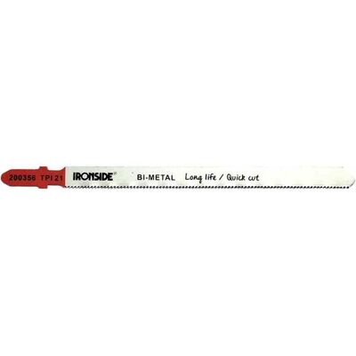 Ironside, Sägeblatt, HSS-Stichsägeblätter für Metall T318AF, 5 Stück Ironside, Sägeblatt, HSS-Stichsägeblätter für Metall T318AF, 5 Stück
