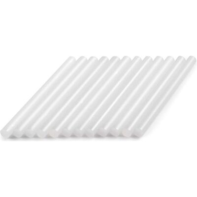 Dremel, Heisskleber, Transparente Klebestifte, Mehrzweck, niedrige Temperatur, 65 g, Ø 7mm (12 Stück) Dremel, Heisskleber, Transparente Klebestifte, Mehrzweck, niedrige Temperatur, 65 g, Ø 7mm (12 Stück)