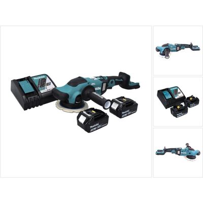 Makita, Schleifmaschine + Poliermaschine, DPO 600 RF Akku Exzenterpolierer 18 V 150 mm XPT Brushless + 2x Akku 3,0 Ah + Ladegerät (Exzenterpolierer) Makita, Schleifmaschine + Poliermaschine, DPO 600 RF Akku Exzenterpolierer 18 V 150 mm XPT Brushless + 2x Akku 3,0 Ah + Ladegerät (Exzenterpolierer)