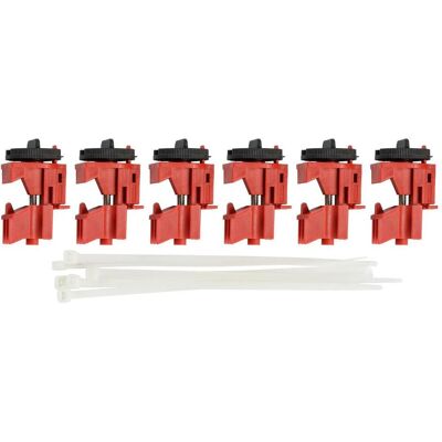 Brady, Zubehör Maschine, TagLock Circuit Breaker Multi-pole 6/pk Brady, Zubehör Maschine, TagLock Circuit Breaker Multi-pole 6/pk
