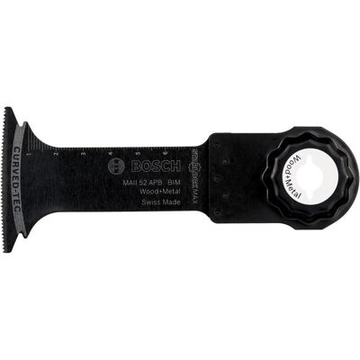 Bosch Professional Zubehör, Sägeblatt, BIM Tauchsägeblatt MAII 52 APB, Wood and Metal, 70 x 52 mm, 10er-Pack Bosch Professional Zubehör, Sägeblatt, BIM Tauchsägeblatt MAII 52 APB, Wood and Metal, 70 x 52 mm, 10er-Pack