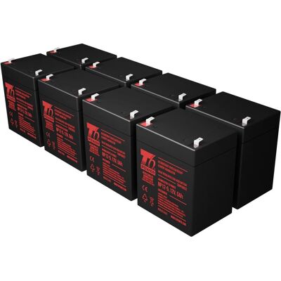 T6 Power RBC43, RBC152 - battery KIT (8 Stk., Gerätespezifisch), Batterien + Akkus T6 Power RBC43, RBC152 - battery KIT (8 Stk., Gerätespezifisch), Batterien + Akkus
