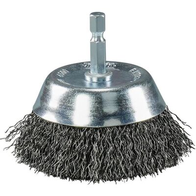 Makita, Schleifmittel, Zubehör D-76445 Topfbürste ZK1/4 x 75 mm Stahl gefaltet Makita, Schleifmittel, Zubehör D-76445 Topfbürste ZK1/4 x 75 mm Stahl gefaltet