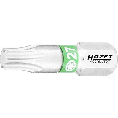 HAZET, Bits, Bit 2223N-T27/3 ∙ Sechskant6,3 (1/4 Zoll) ∙ Innen TORX Profil ∙ T27 ∙ Anzahl Werkzeuge: 3 (Innensechsrund TX) HAZET, Bits, Bit 2223N-T27/3 ∙ Sechskant6,3 (1/4 Zoll) ∙ Innen TORX Profil ∙ T27 ∙ Anzahl Werkzeuge: 3 (Innensechsrund TX)