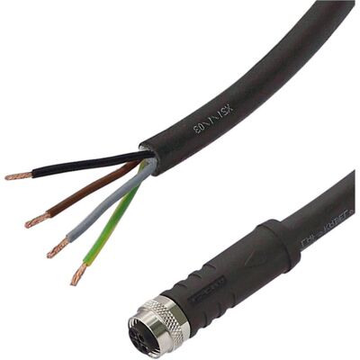 LED2WORK L2W 200100-16 - Sensor Kabel - 10 m - M12 S - für 230V LED-Leuchten LED2WORK L2W 200100-16 - Sensor Kabel - 10 m - M12 S - für 230V LED-Leuchten