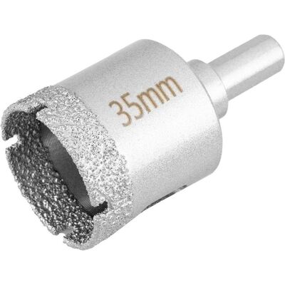 Graphite, Lochsäge, Diamant-Lochsäge 35 mm (35 mm) Graphite, Lochsäge, Diamant-Lochsäge 35 mm (35 mm)