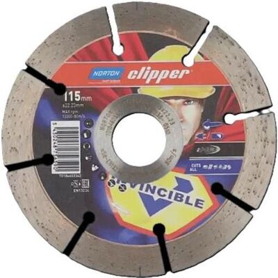 Symantec Norton Clipper, Sägeblatt, 70184608969 Mr. Invincible Diamanttrennscheibe 150 x 22,23 mm Universal Symantec Norton Clipper, Sägeblatt, 70184608969 Mr. Invincible Diamanttrennscheibe 150 x 22,23 mm Universal