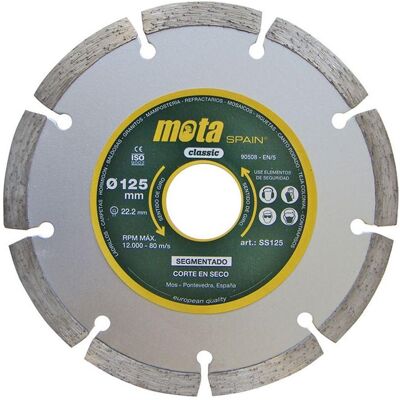 Mota ss230 - Segmentierte Diamantscheibe - Schneidwerkzeug Mota ss230 - Segmentierte Diamantscheibe - Schneidwerkzeug
