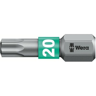 Wera, Bits, 867/1 BTZ TX 20 x 25 mm (Bit-Adapter) Wera, Bits, 867/1 BTZ TX 20 x 25 mm (Bit-Adapter)