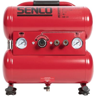 Senco, Kompressor, AFN0037EU AC20216BL-EU Ölfreier Silent-Kompressor (8 Bar) Senco, Kompressor, AFN0037EU AC20216BL-EU Ölfreier Silent-Kompressor (8 Bar)