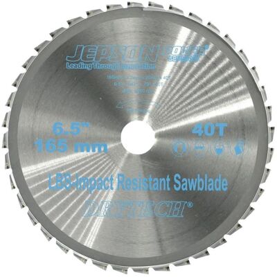 Jepson, Sägeblatt, 72216540 Tanitec LBS HM Kreissägeblatt - 165 x 1.2/0.9 x 20 Z40 Jepson, Sägeblatt, 72216540 Tanitec LBS HM Kreissägeblatt - 165 x 1.2/0.9 x 20 Z40